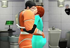 Danny and his mom have a hot and animated experience in The Sims 4