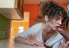 Stepmother seduces her college son’s best friend and gives him a hot blowjob and fuck