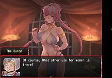 harem in another world hentai game ep 4, best friend turned into dancing whore, so exciting