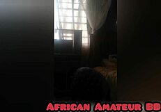 amateur couple has sex while she searches for shoes under the bed