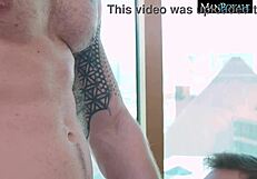 jackson rams brad's tight ass during workout sesh 💪