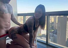 A cunhadinha surprises me with a lingerie visit at hotel