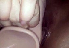 Amateur couple in homemade porn video with a curvy girl who likes to give blow jobs while she has sex