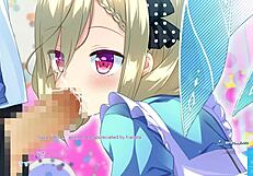 I-I explore the beautiful garden in Pure Song, route 5 scene 3 with subtitles