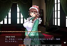 maid-san to boin game hozuki scene 5