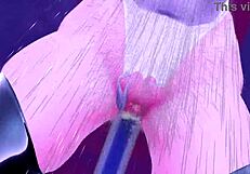 Jane Race Queen In 3D Cartoon