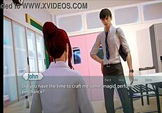 Academy 33 Intense Hentai Game Action