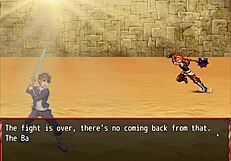 harem in another world hentai game ep 4, best friend turned into dancing whore, so exciting