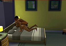 Nephew and aunt have fun while having sex