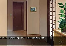 Busty milf engages in country sex life game with anime-style dating elements