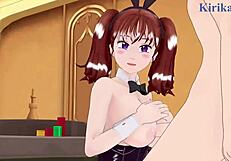 Diane and Elizabeth Liones Bunny Girl in Wild Sex - Seven Deadly Sins Hentai