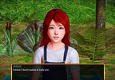 Discovering my new family in cartoon game 383