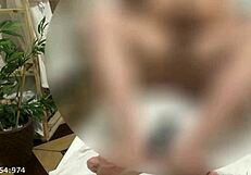 The therapist says, Relax as I masturbate this little skinny teen in the massage office.