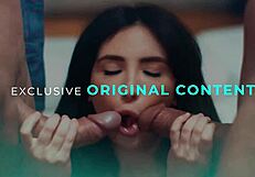 Mommy's boy, I tease my hung stepson with busty charm