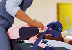 3d cartoon hentai tale of the gatekeeper unfolds