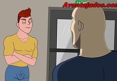 Gay Drawing Dirty Sex In College