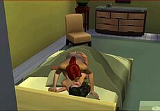 Nephew and aunt have fun while having sex
