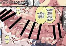 The story where the gal brings her friend and gets dominated instead in hentai anime