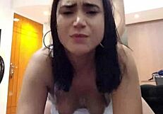 Big cock fucking amateur's anal creampie scene is hot
