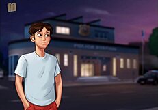 Summertime Saga 69 con culo grande de cartoon en juego anime hentai