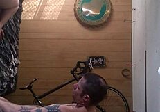 Ashley Kenny Sucks Natural Tits in Intense Milf Action