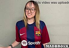 Asian slut gets double penetrated by rough PSG fans