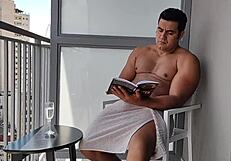 Yuri Gaucho Enjoys Intense Gay Sex by the Pool on a Summer Day