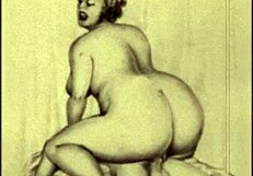 Vintage Illustration Evokes Erotic Feelings