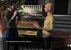 i messed up the party stuff in pine falls, with cartoon game anime hentai going wrong