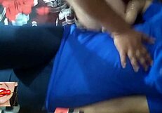 Step-sis gets a hard cock in her pussy on farm