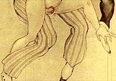 Vintage Illustration Evokes Erotic Feelings