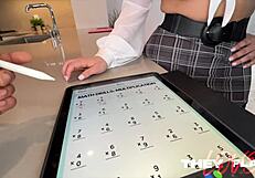 Thick Ass Tutor Violet Myers Bangs Student After Class