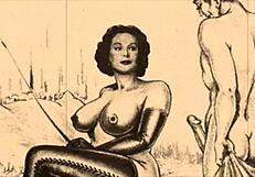 Vintage Erotic Comic Drawings