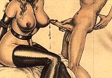 Vintage Erotic Comic Drawings
