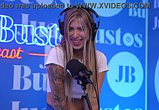 Better Than Toys, Mollysmith Squirts Hard On Sybian During Juan Bustos Podcast Interview.