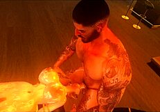 busty dirty maid offers bondage assfucking to boss for extra trip in second life