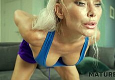 Russian Milf Craved a Cumshot Thinking World Would End.