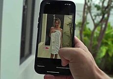 Fingered and fucked by a bodybuilding hunk at my villa