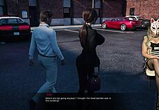 Seksi vankilan vartija kohtaa kiusauksen ulkona.