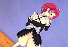 Ram Rides Hard in Hentai Scene - Re Zero