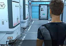 Man, this busty ebony in Stranded in Space 134 is mad at me