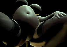 Hot Cougar Milf Can't Control Her Emotions, Humping That Plastic Cock with Passion