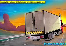 virgin backpacker takes huge cock in ass!