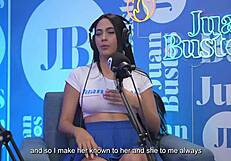 Juan Bustos' podcast leaves Florizqueen speechless with intense orgasms