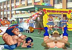 does brian battler meet power girl and raven in hentai mugen?