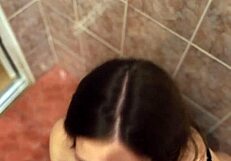 Just watched this curvy teen couple. He fucked his throat hard and got rimmed good!