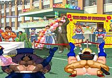 does brian battler meet power girl and raven in hentai mugen?