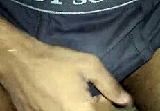 Watch This Indian Guy Suck Desi Cock In His Room!