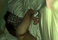 Shaking my ass makes him cum!