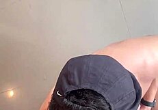 homemade anal fun with a big cock in the kitchen